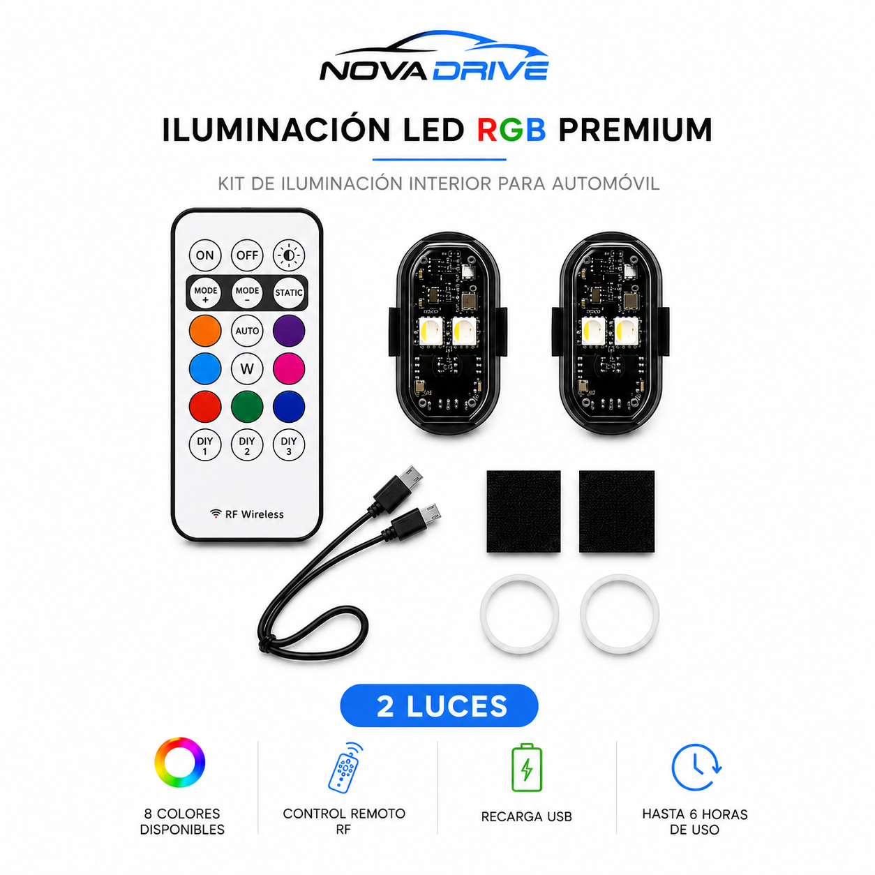 Kit de Iluminación LED para Auto